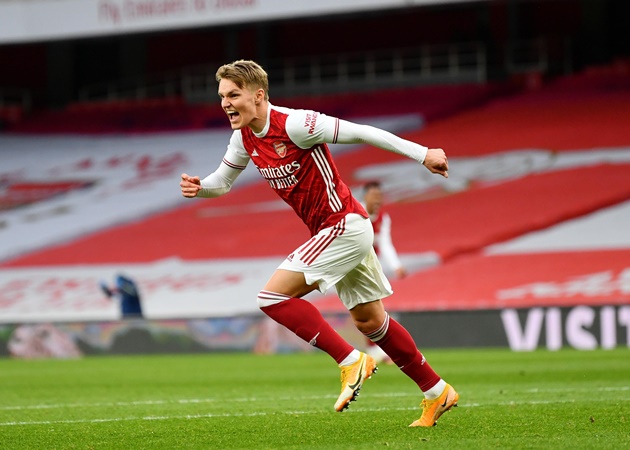 Ảnh bài viết Arteta ra mặt, Arsenal quyết định quá nhanh về tương lai Odegaard