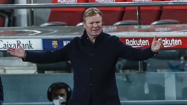 Koeman tung hô Messi, tự tin vào cơ hội vô địch của Barcelona