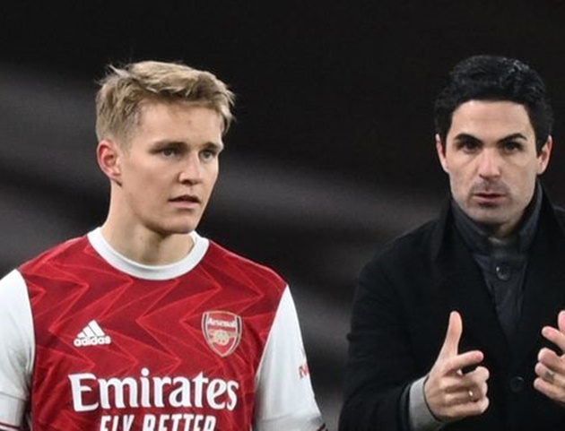Ảnh bài viết Hòa nghẹt thở, Arteta nói lời thật lòng về Odegaard
