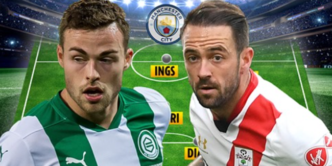 Ings thay thế Aguero, Man City sẽ có đội hình cực chất mùa tới