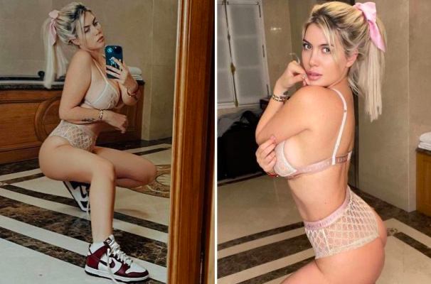 Wanda Nara lại tung ảnh sexy, dễ hiểu vì sao Icardi lại "kiệt sức"