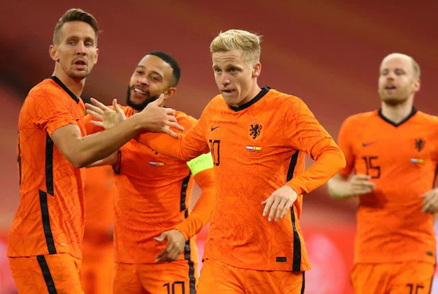 Đội hình ĐT Hà Lan đấu Latvia: "Hàng hớ" Man Utd xuất trận?