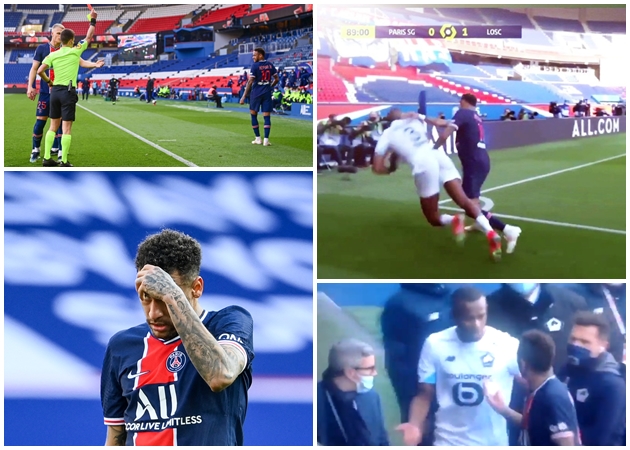 CHOÁNG! Neymar nổi máu 'côn đồ', gây hấn xong đòi đánh đối phương