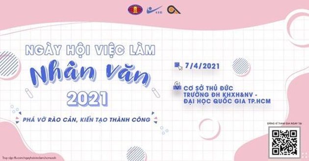 Hàng loạt thú vị và cơ hội với 'Ngày hội việc làm nhân văn 2021'