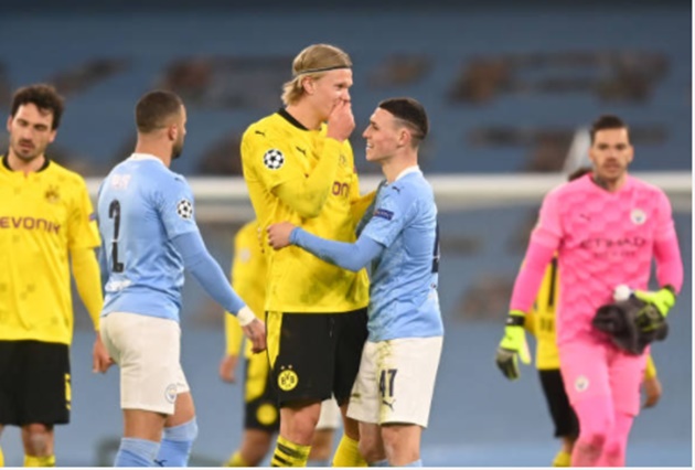 Ảnh bài viết Haaland 'tắt tiếng' trước thần đồng Man City