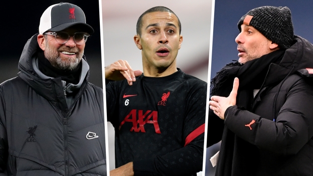 Ảnh bài viết Thiago Alcantara: "Đó là điểm giống nhau giữa Jurgen Klopp và Pep Guardiola..."