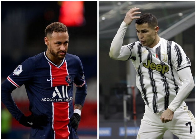 10 ngôi sao tấn công đỉnh nhất châu Âu: Cú sốc CR7; Neymar số một