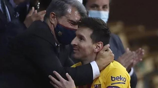 Vô địch Cope del Rey, chủ tịch Barcelona nói ngay về tương lai của Messi