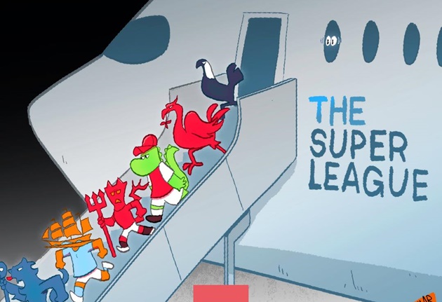 Cười té khói với loạt ảnh chế European Super League