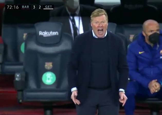 'Chọc điên' HLV Koeman, sao trẻ Barca trả giá ngay lập tức