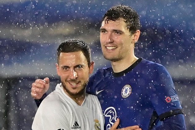 Ảnh bài viết Hazard và Rudiger cùng làm 1 điều sau khi Chelsea hòa Real Madrid