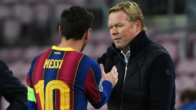 Hay tin PSG chèo kéo Messi, HLV Ronald Koeman nói gì?