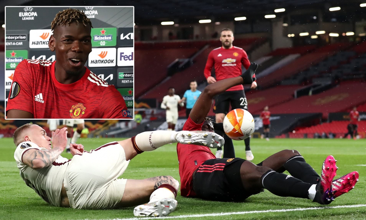 Pogba khiến M.U nhận phạt đền, Maguire nổi đóa