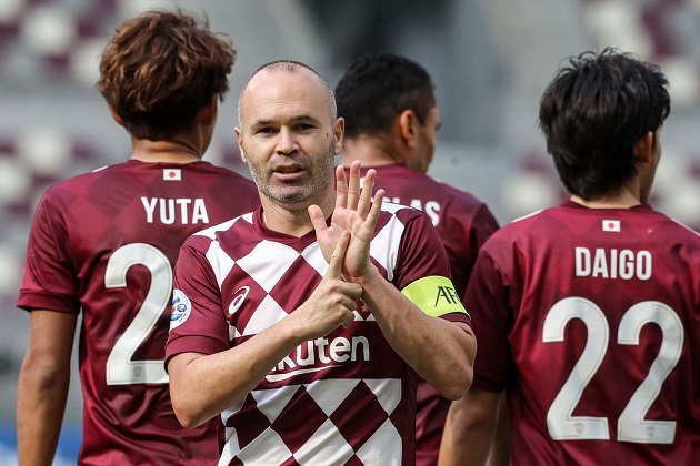 Ảnh bài viết 37 tuổi, Iniesta được Vissel Kobe gia hạn hợp đồng 2 năm