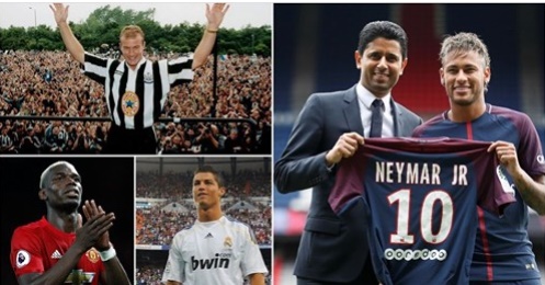 Ảnh bài viết 10 thương vụ chuyển nhượng kỷ lục: Số 1 quá cách biệt; Real góp 5 cái tên