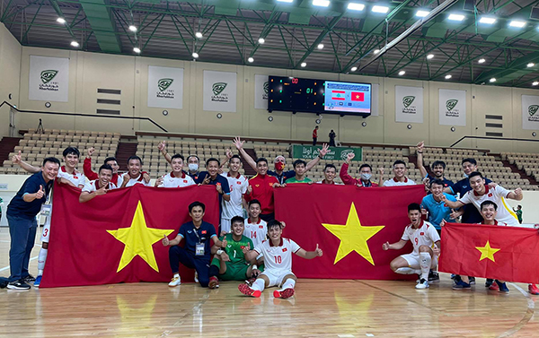 Ảnh bài viết CHÍNH THỨC: ĐT Futsal Việt Nam đoạt vé dự World Cup 2021
