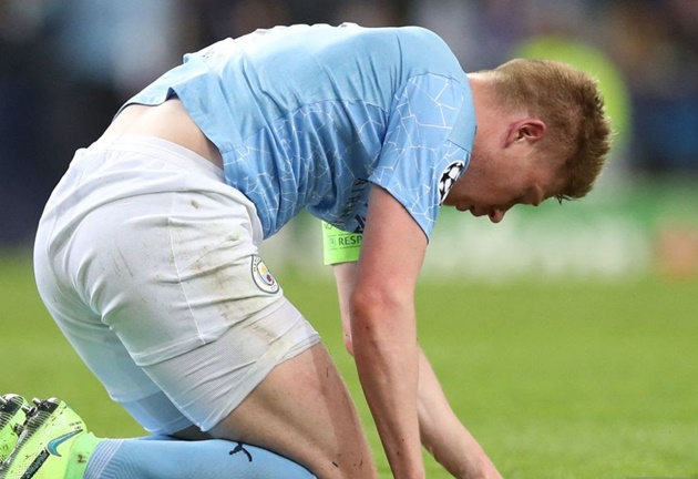 Ảnh bài viết Quá kinh hoàng, De Bruyne thông báo chấn thương