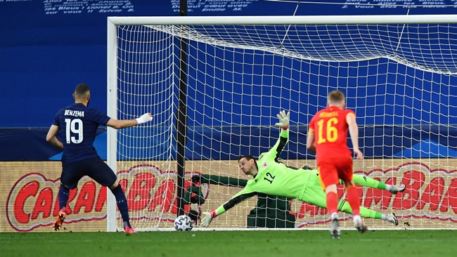 Ảnh bài viết Thống kê tồi tệ của Benzema trong ngày trở lại đội tuyển Pháp