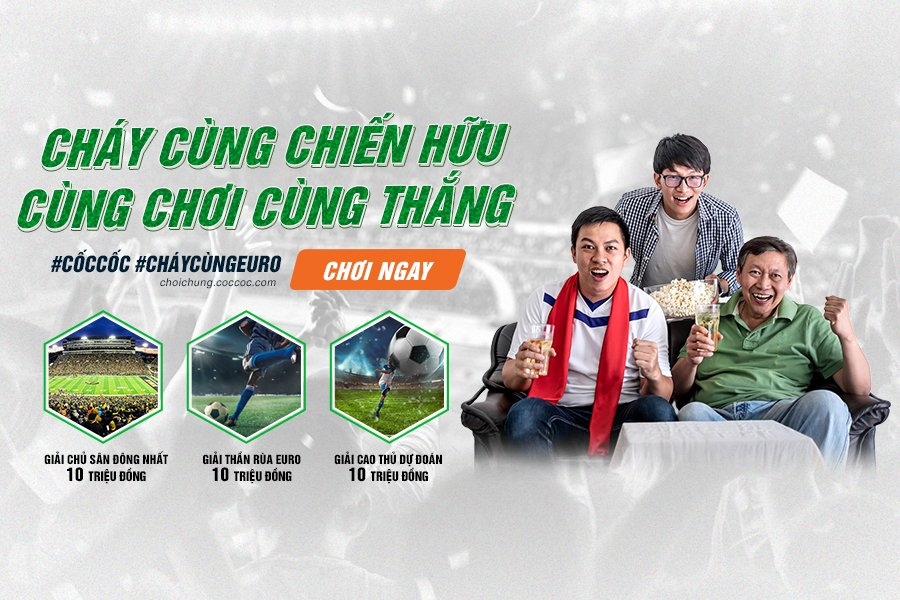 Ảnh bài viết Đồng hành cùng EURO, cơ hội nhận nghìn đô cùng chiến hữu