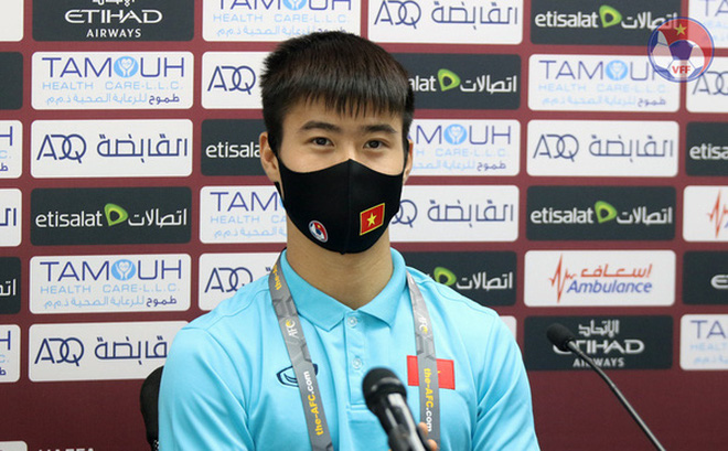 Ảnh bài viết Sắp gặp UAE, Duy Mạnh tự tin về 1 điều ở tuyển Việt Nam