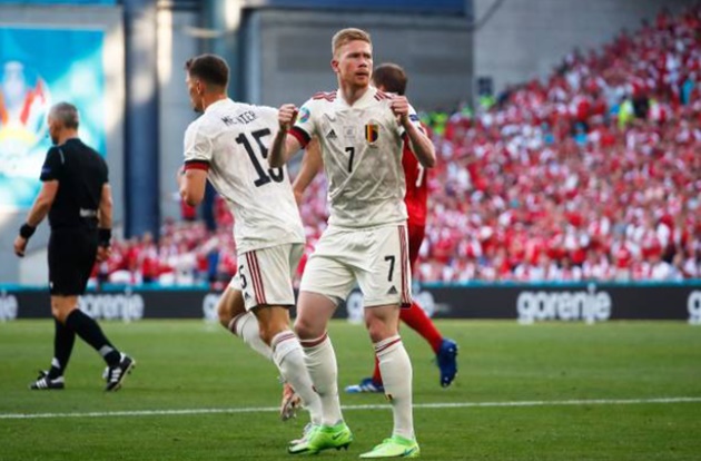 Ảnh bài viết De Bruyne đưa tuyển Bỉ vào vòng 16 đội