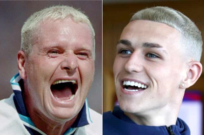 Ảnh bài viết ĐT Anh trông thế nào nếu toàn bộ thành viên cắt tóc Gascoigne?