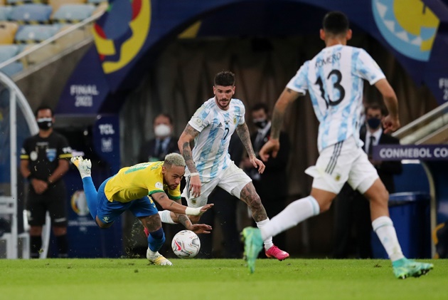 Chấm điểm Argentina trận thắng Brazil: Messi mỏi mệt, 2 điểm 8.5