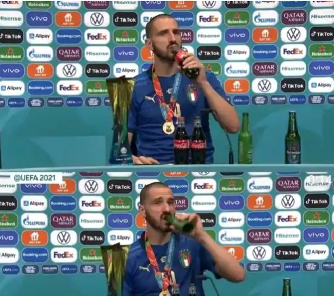 Ảnh bài viết Bonucci công khai khác phe Ronaldo