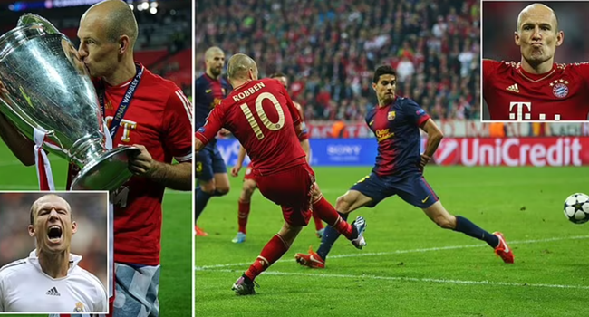 Arjen Robben đi đến hồi kết