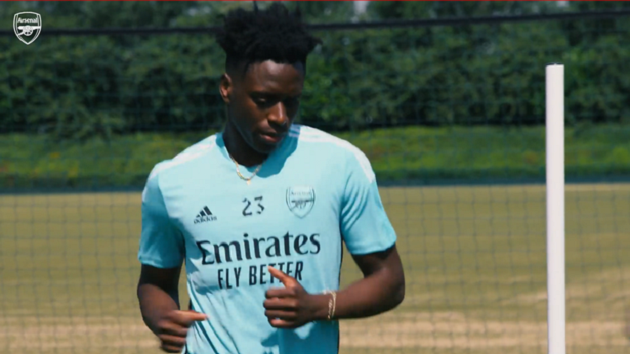 Ảnh bài viết Tân binh Arsenal có được màn trình diễn ấn tượng trên sân tập