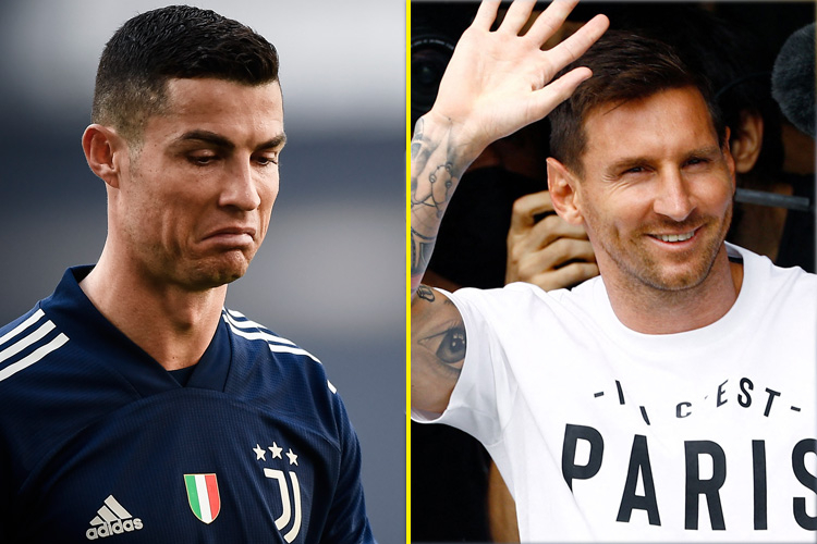 Ảnh bài viết Được mời nối gót Messi đến Ligue 1, Ronaldo có biểu cảm bất ngờ