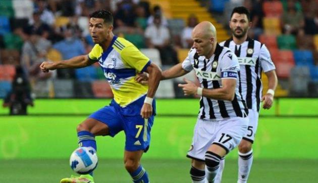 Ảnh bài viết Ronaldo mất bàn thắng phút 90+4, Juventus bị Udinese cầm chân