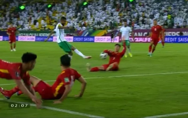 Ảnh bài viết "Trọng tài có lý khi thổi penalty cho Saudi Arabia"
