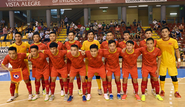 ĐT Futsal Việt Nam chốt 16 cầu thủ dự VCK World Cup 2021