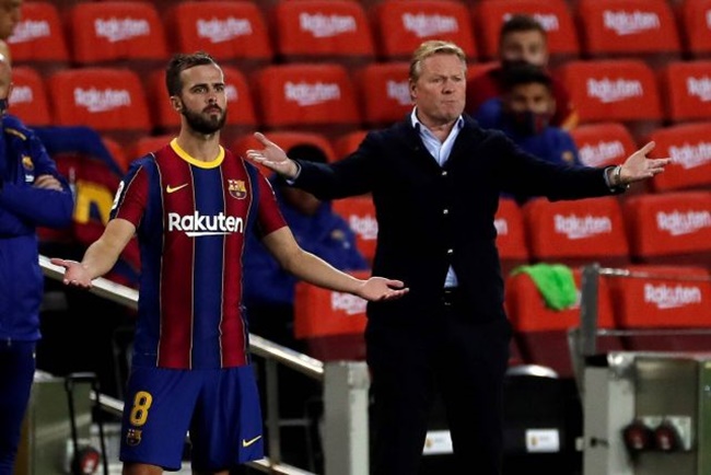 Ảnh bài viết Koeman đáp lại những cáo buộc của Pjanic tại Barca