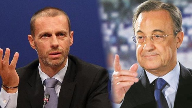 Perez bị chủ tịch UEFA đá đểu vì muốn mua Mbappe