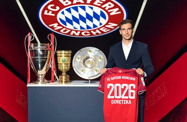 CHÍNH THỨC: Bayern gia hạn với Goretzka