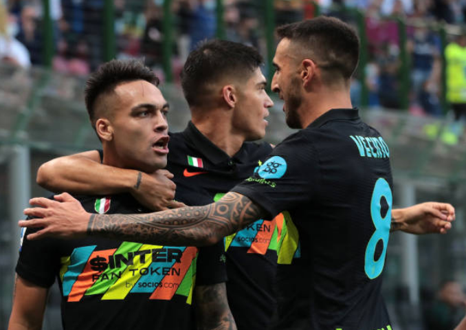 Ảnh bài viết Đánh tennis với Bologna, Inter Milan tạm chiếm ngôi đầu Serie A