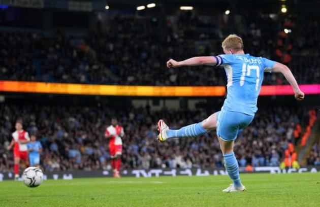 Man City vào vòng 4 League Cup sau trận cầu 7 bàn thắng với Wycombe