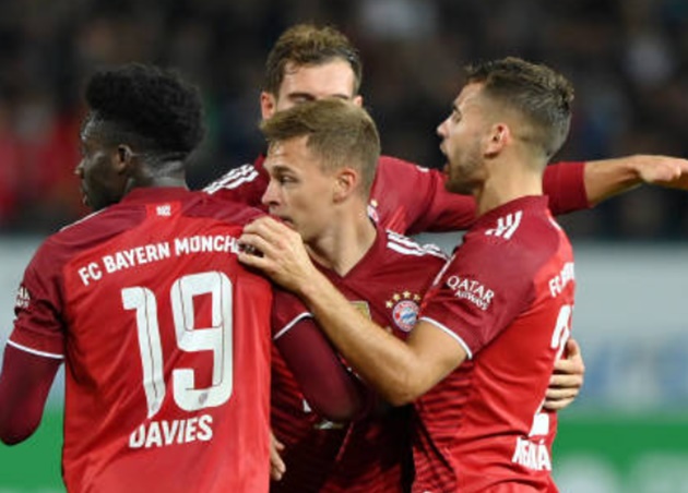 Dính thẻ đỏ ngay đầu hiệp 2, Bayern vẫn ca khúc khải hoàn