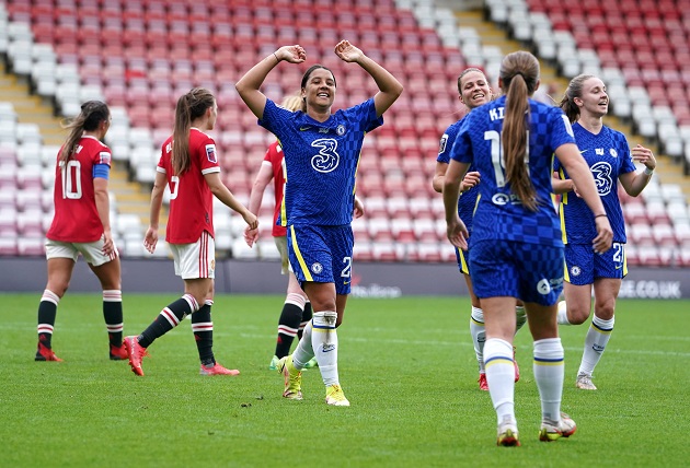 Ảnh bài viết Nối tiếp đội nam, nữ M.U bị Chelsea hủy diệt trên sân nhà