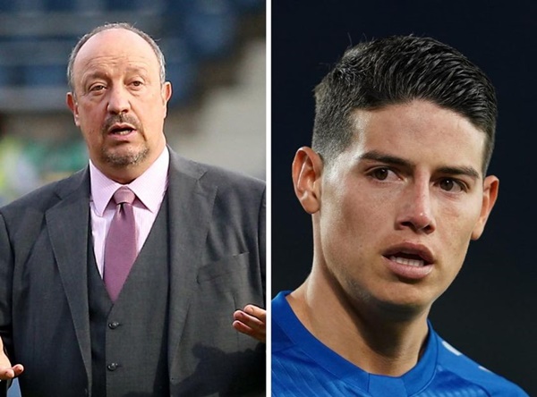 Rafa Benitez: ′′James Rodriguez chỉ thích một cuộc sống thoải mái và tiền bạc"
