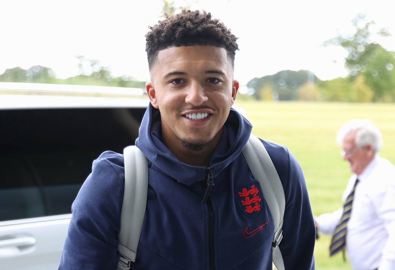 Ảnh bài viết Jadon Sancho cười tươi khi tuyển Anh hội quân