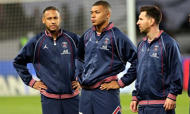 PSG đang mắc kẹt với bộ ba nguyên tử