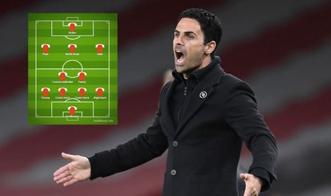 Ảnh bài viết Mua Calvert-Lewin, Arsenal sẽ bố trí đội hình thế nào?