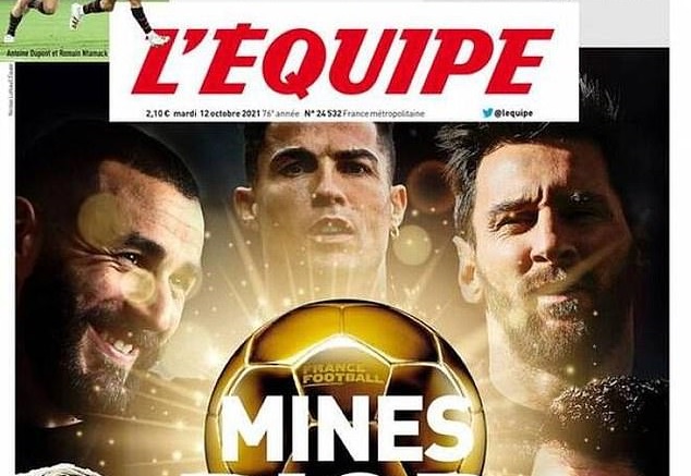 Ảnh bài viết L'Equipe chọn ra top 3 Quả bóng Vàng, không có Jorginho