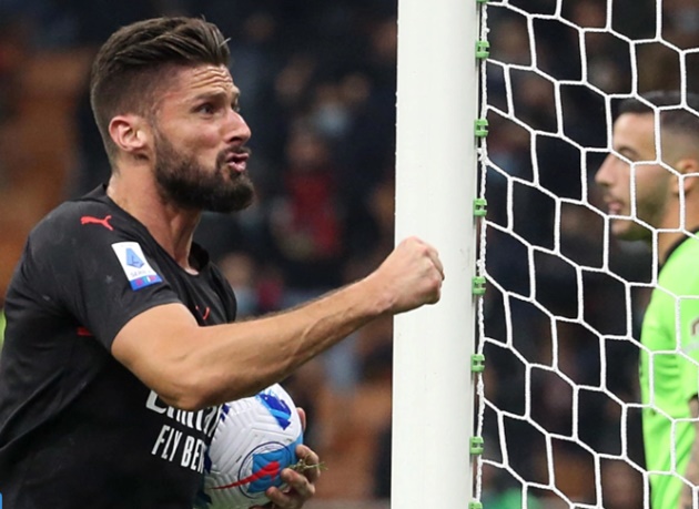 Ảnh bài viết Mở ra cuộc lội ngược dòng ngoạn mục cho AC Milan, Giroud nêu cảm nhận về Ibrahimovic