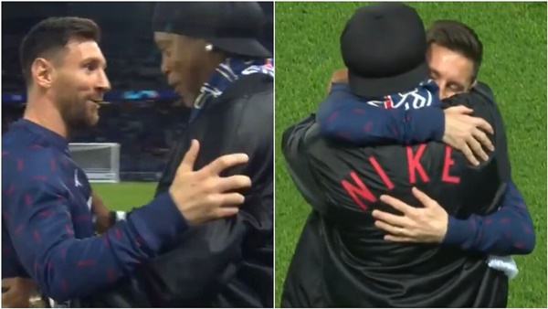 Lionel Messi tái ngộ Ronaldinho trên SVĐ Công viên các Hoàng tử