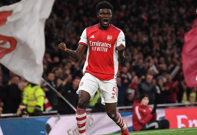 Partey gửi thông điệp sau bàn thắng đầu tiên ở Arsenal