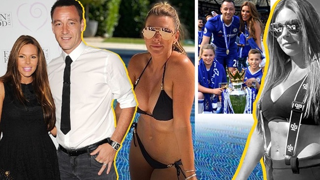 Huyền thoại Chelsea hạnh phúc bên bà xã bốc lửa